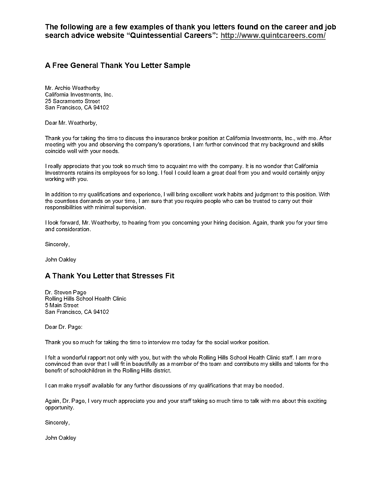 how to write a business thank you letter template